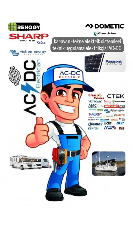 karavan tekne elektrik elektronik sistemleri 